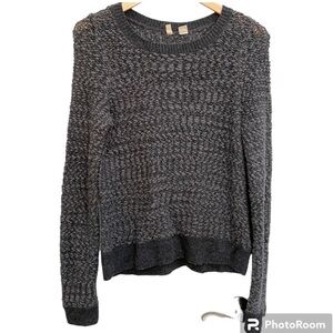 Moth Anthropologie arbor wool blend pullover long sleeve sweater size medium